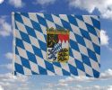 Bayern mit Wappen Fahne XXL 150 X 250 cm