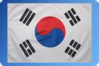 Südkorea Fahne/Flagge 27x40cm