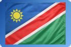 Namibia Fahne/Flagge 27x40cm