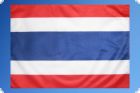 Thailand Fahne/Flagge 27x40cm