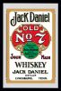 Jack Daniels No. 7, green Spiegel 20 x 30 cm