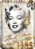 Marilyn Monroe-Portrait-Collage Postkarte 10 x 14 cm