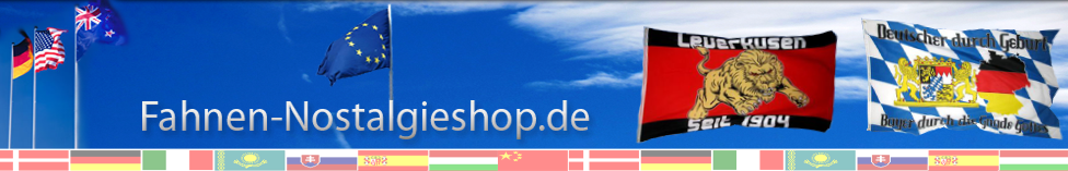 Bannerfahnen, Bannerflaggen - Fahnen und Flaggen Shop - Fahnen